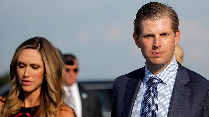 "Recibimos polvo blanco por correo": Eric Trump denuncia amenazas contra su familia