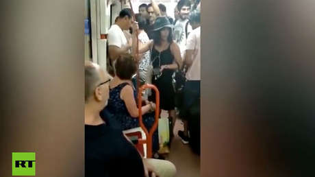VIDEO: Indignación en el metro de Madrid por una mujer que no deja sentar a una niña latina