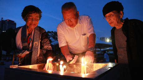 FOTOS: Japón conmemora el 73 aniversario del bombardeo atómico en Hiroshima y a sus víctimas