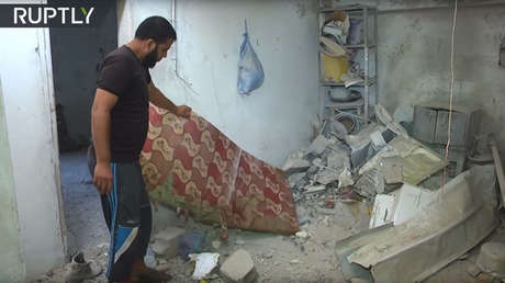 VIDEO: Dentro de la casa donde un ataque aéreo israelí mató a una mujer embarazada y su hija