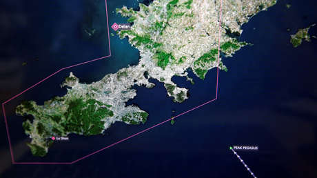 Buque de EE.UU. con una carga millonaria da vueltas en el mar de China por la guerra comercial