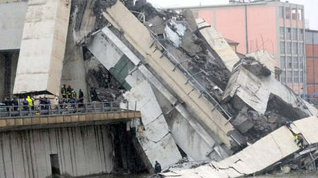 "El camino se derrumbó delante de mí": Un futbolista sale ileso de la tragedia del puente de Génova