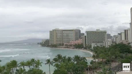 VIDEO: Honolulu, a horas de la llegada del poderoso huracán Lane