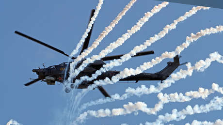 VIDEO: Cazas, tanques y helicópteros cierran la exposición militar internacional Army 2018