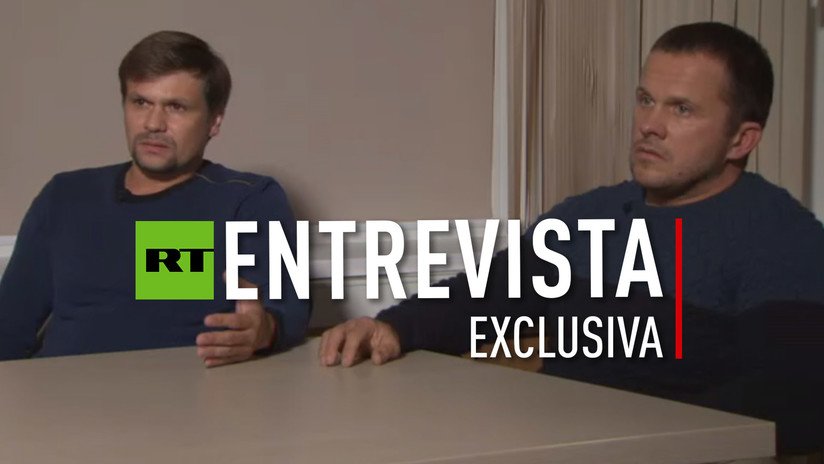Los dos rusos señalados por Londres en el caso Skripal revelan a RT qué hicieron en Salisbury