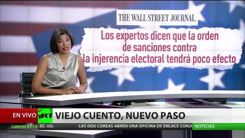"Cálculo del presidente": Qué busca Trump con el decreto sobre sanciones por injerencia