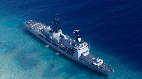 Encallado en una zona en disputa: Armada de Filipinas libera su mayor buque de guerra