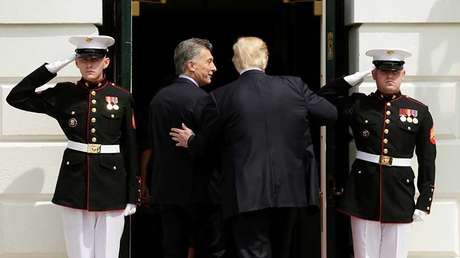 Trump expresa su "firme apoyo" a Argentina frente a la crisis