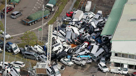 Japón: Las catastróficas consecuencias del tifón más potente en 25 años (en 5 imágenes)