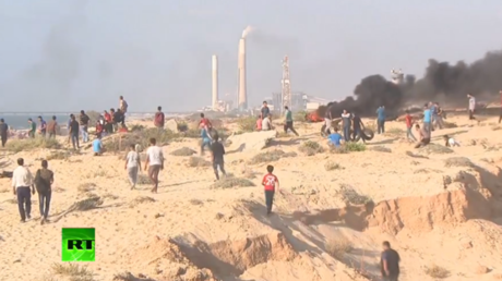 VIDEO: Una decena de embarcaciones desafía el bloqueo naval impuesto por Israel sobre Gaza