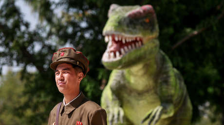 Así luce el museo de historia natural de Corea del Norte