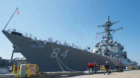 Entra en el Mediterráneo otro destructor de EE.UU. con misiles Tomahawk