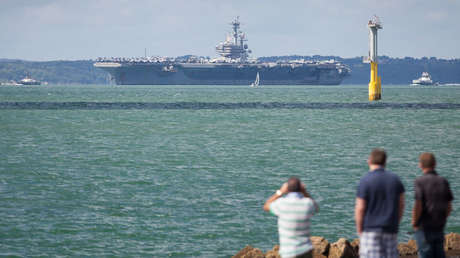 Un marinero de EE.UU. muere en un accidente en el portaaviones USS George H.W. Bush