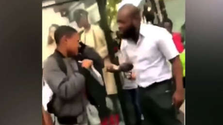 VIDEO: La bofetada de un chofer a un joven imprudente divide a la sociedad de Francia 