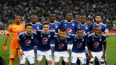 FOTO: El gesto obsceno de un futbolista argentino que podría costarle una suspensión en Colombia