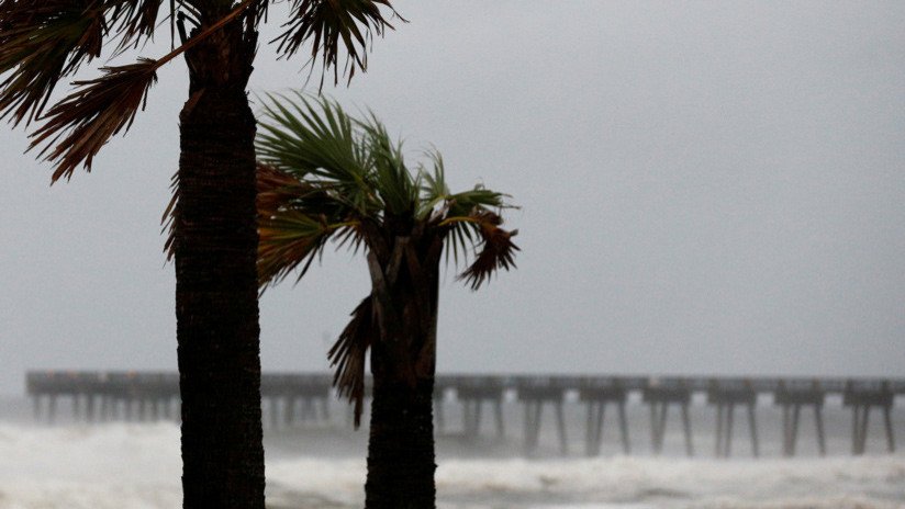 VIDEO: El huracán Michael a punto de tocar tierra en Panama City, Florida 