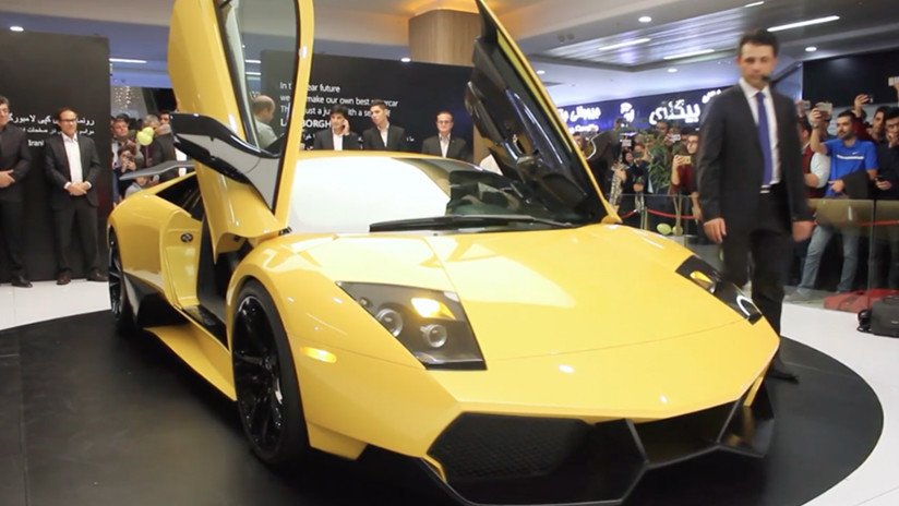 VIDEO: Ingenieros iraníes presentan un Lamborghini Murciélago SV de ingeniería inversa