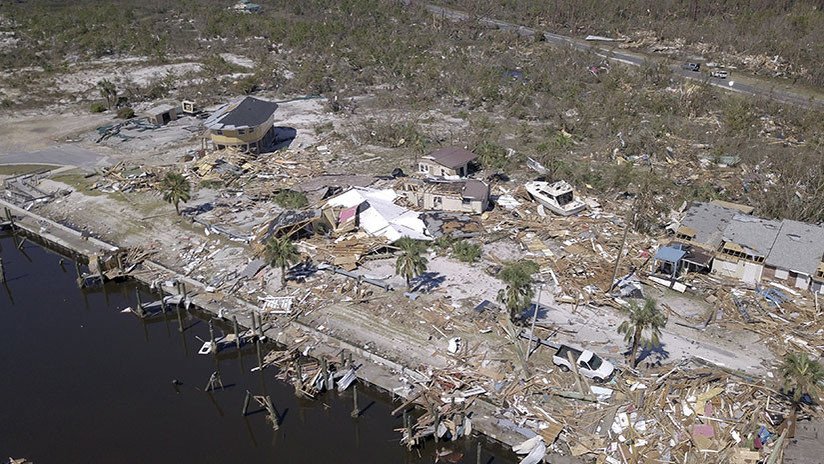 FOTOS: El antes y el después de los barrios pulverizados por el devastador huracán Michael