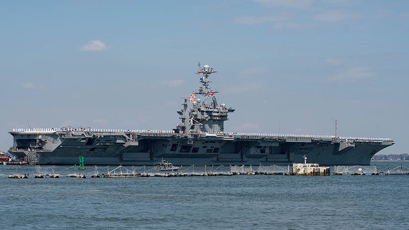 Un portaaviones estadounidense entra en el Ártico por primera vez en casi 30 años