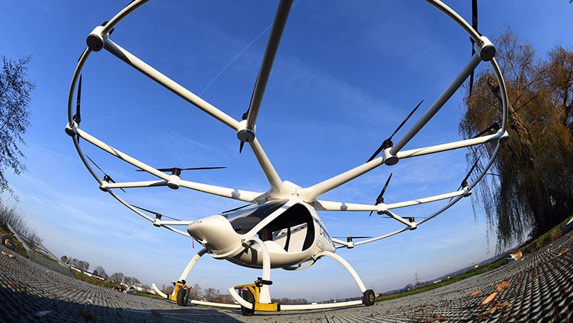 Como en los dibujos animados: Singapur podría llenarse de taxis voladores en 2019