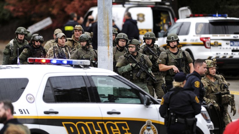 FOTO: Primeras imágenes del tirador de la sinagoga de Pittsburgh
