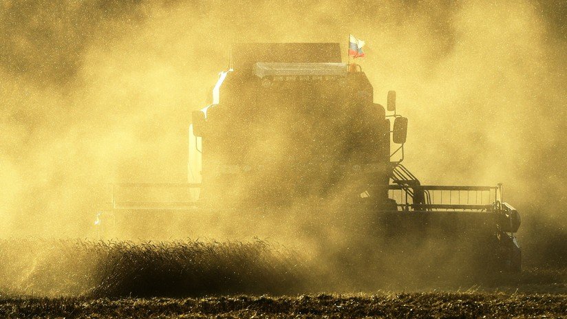 VIDEO: Una cosechadora "totalmente autónoma" hecha en Rusia