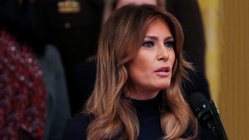 FOTO: Esta es la instantánea de Melania Trump que se viralizó por un curioso detalle