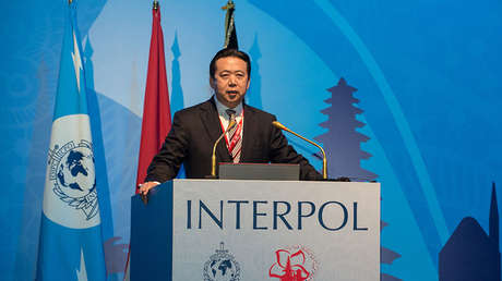 Investigan la desaparición del presidente de la Interpol