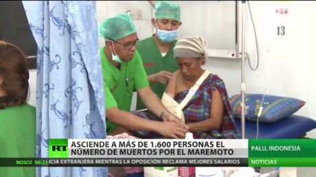 El terremoto y el tsunami de Indonesia ya han provocado más de 1.600 muertes