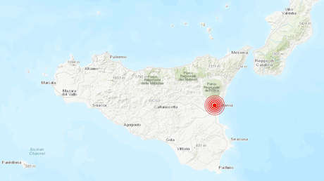 Un sismo de magnitud 4,8 provoca daños en la isla italiana de Sicilia