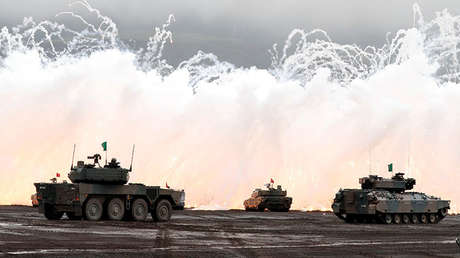 ¿Por qué Tokio envía vehículos blindados al extranjero por primera vez desde la II Guerra Mundial? 