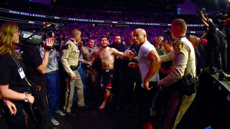 Un video viral explica qué ocurrió después de la pelea entre McGregor y Nurmagomédov paso por paso