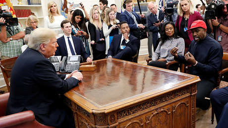 "Lo podria considerar": Trump no excluye la participación de Kanye West en su campaña electoral 2020