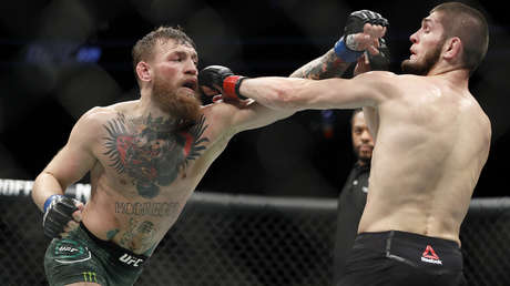 Suspenden temporalmente a Nurmagomédov y a McGregor por la trifulca en la UFC 229