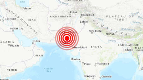 Un fuerte sismo de magnitud 6,7 sacude Pakistán