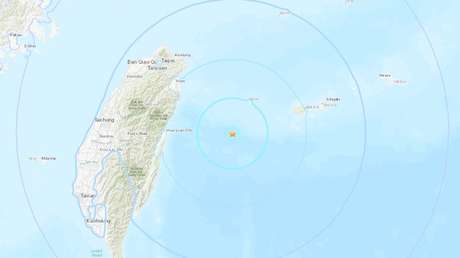 Un sismo de magnitud 5,7 ha sacudido la costa oriental de Taiwán