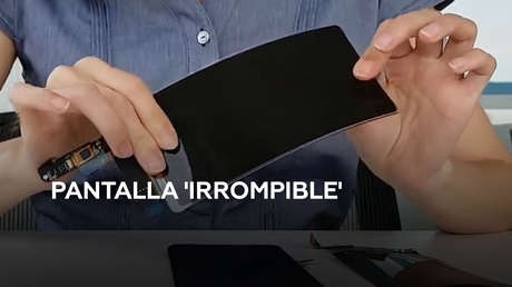 Samsung crea una pantalla 'irrompible'