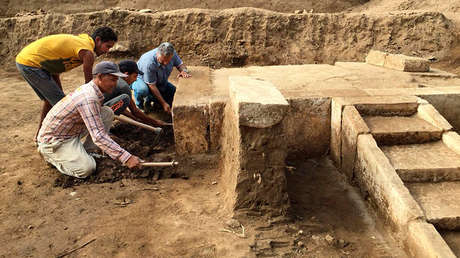 FOTOS: Descubren en Egipto una cámara de celebraciones del faraón Ramsés II