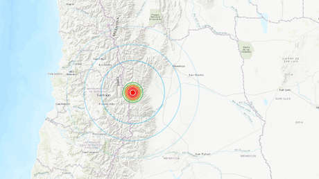 Argentina: Se registra un sismo de magnitud 4,5 cerca de la frontera con Chile