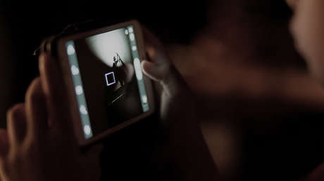 Una madre británica explica un efecto visual que vio en la calle