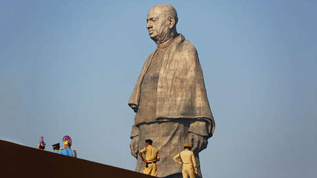 Cinco veces Cristo Redentor: La India inaugura la estatua más alta del mundo (VIDEO)