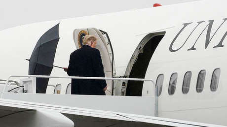 Donald Trump y los paraguas: Historia de una relación de 'amor-odio' (VIDEO)