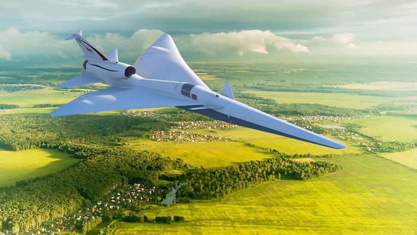 La NASA prueba un avión con motores supersónicos que produce una explosión sónica "suave"