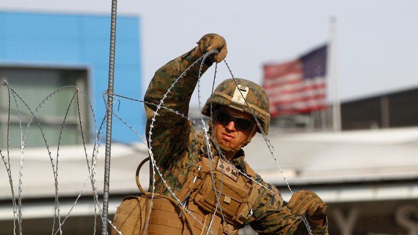 VIDEOS: EE.UU. "fortalece" la frontera con México en Tijuana a la espera de la caravana de migrantes