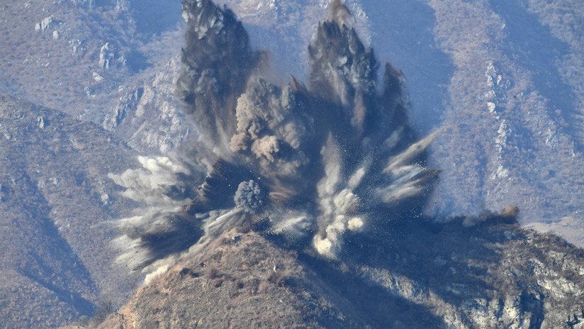 VIDEO, FOTOS: Corea del Norte destruye 10 puestos militares en la frontera intercoreana 