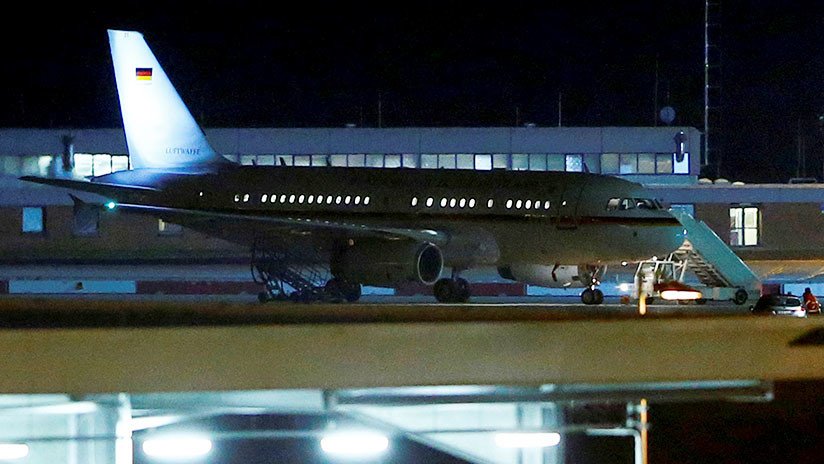 Un fallo técnico en el avión de Merkel anuló todos los sistemas de comunicación con tierra