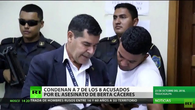 La familia de Berta Cáceres exige que se enjuicie a los autores intelectuales del asesinato