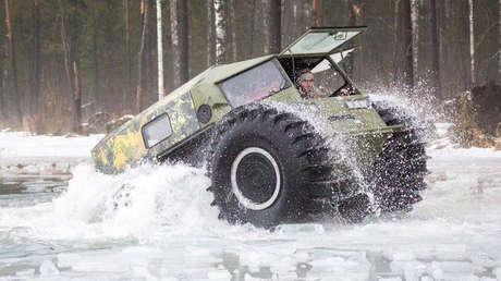 Una compañía rusa presenta un todoterreno 'absoluto' de aspecto apocalíptico