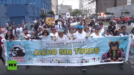 "Año tras año nuestro Perú viene manchándose de sangre"