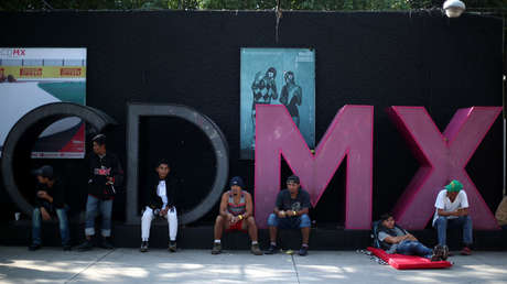 Camino a EE.UU.: Así es el paso de la caravana migrante por Ciudad de México